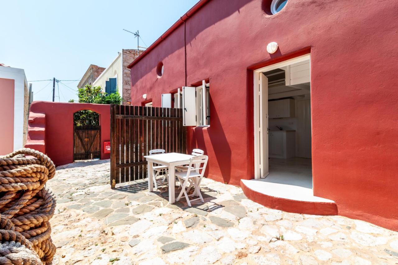 Atlantis Houses Chalki Town Esterno foto