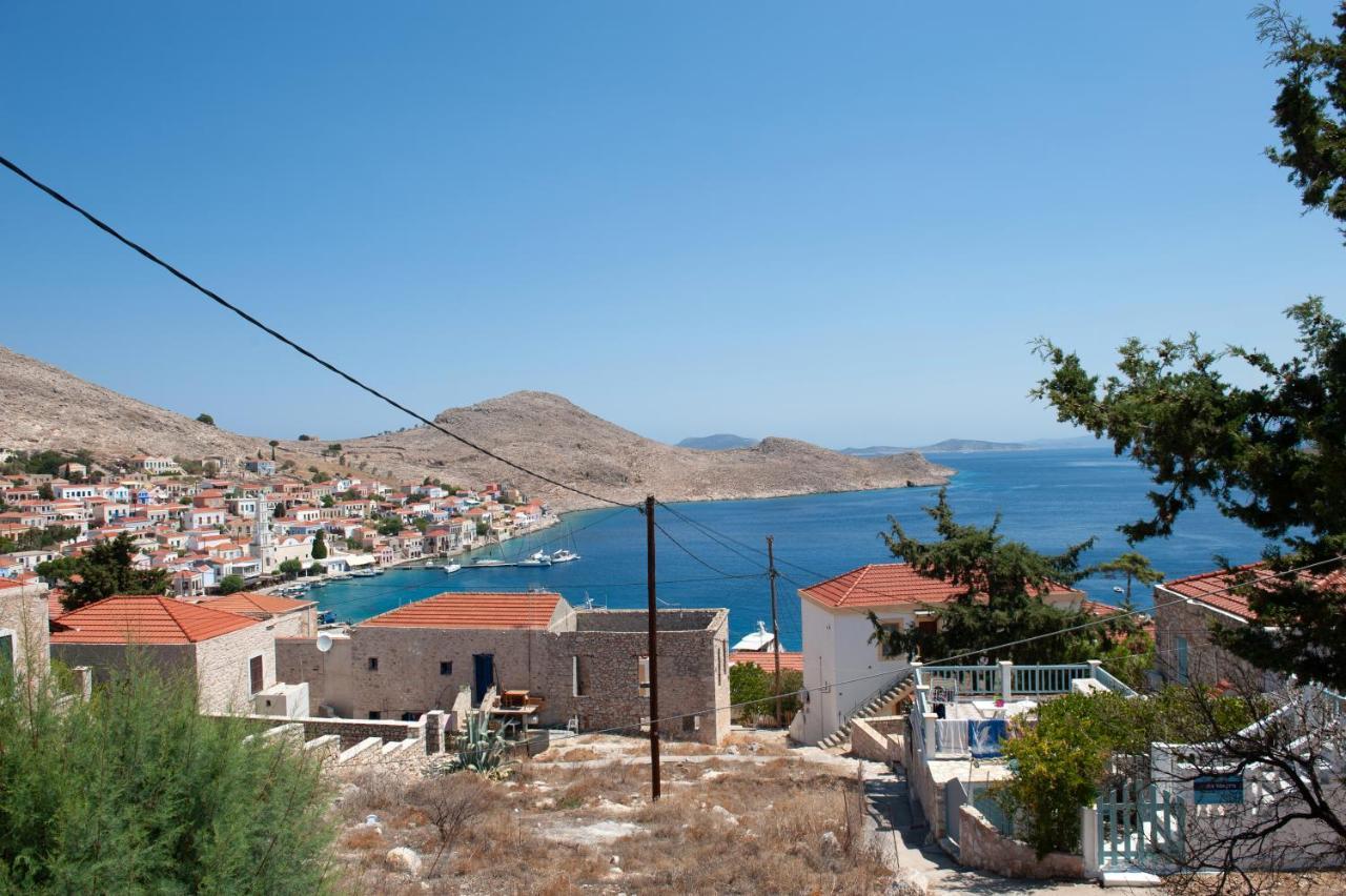 Atlantis Houses Chalki Town Esterno foto