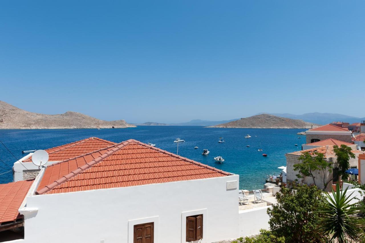 Atlantis Houses Chalki Town Esterno foto
