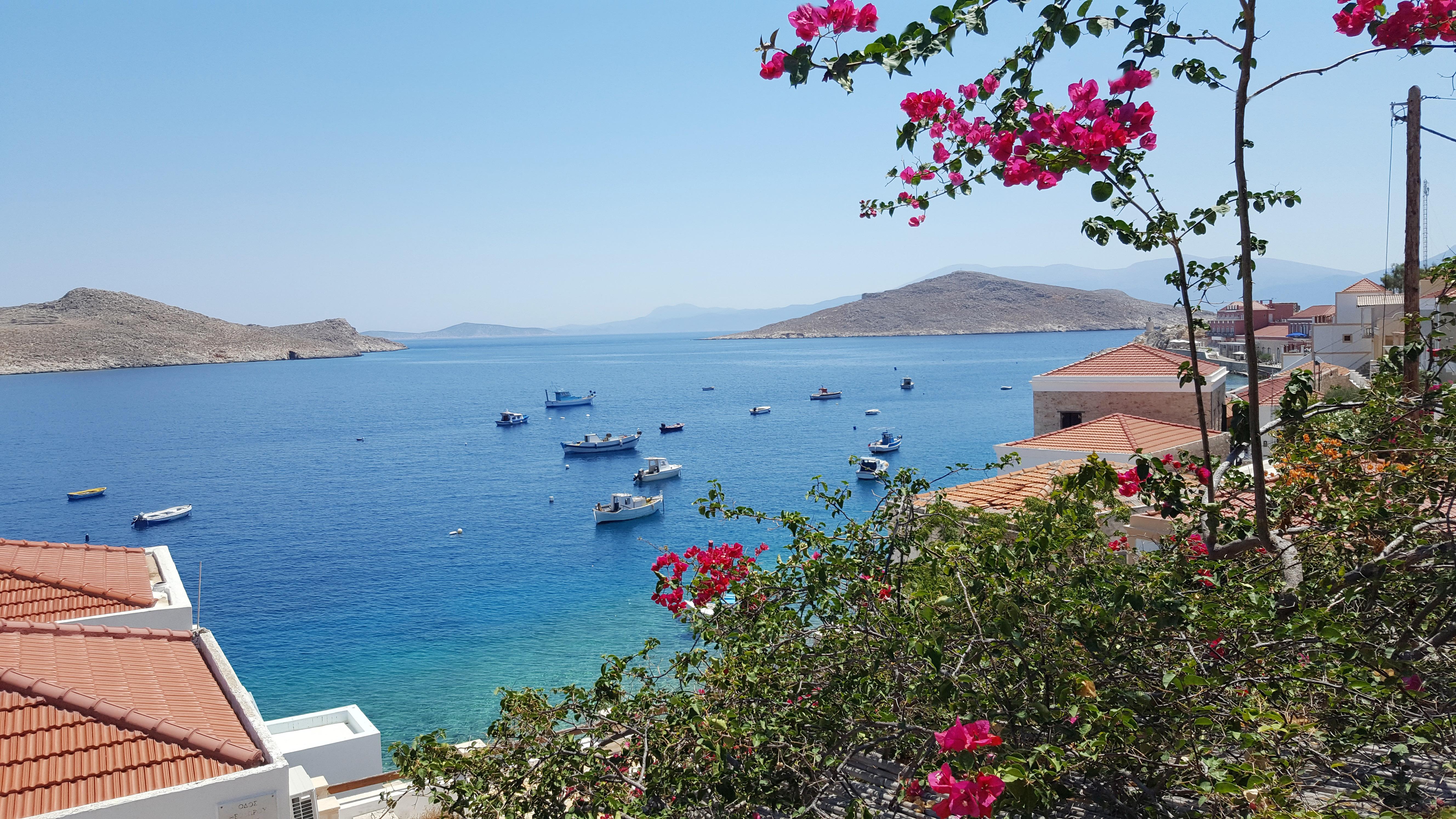 Atlantis Houses Chalki Town Esterno foto