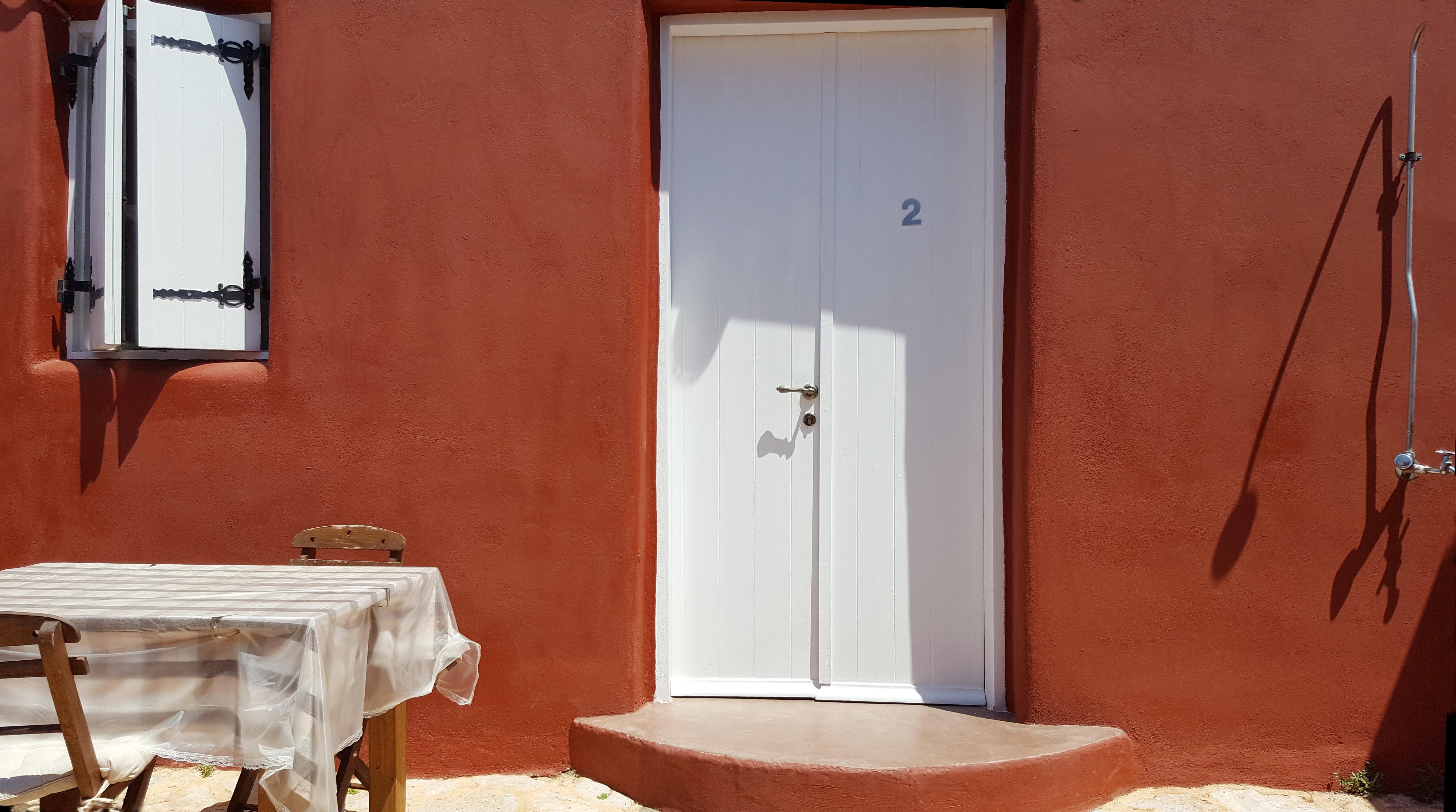 Atlantis Houses Chalki Town Esterno foto